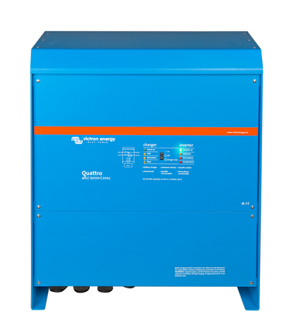 Victron Quattro 48/15000 | 48V Input | 15000VA Output 230V | 200A Charger | Transfer Switch